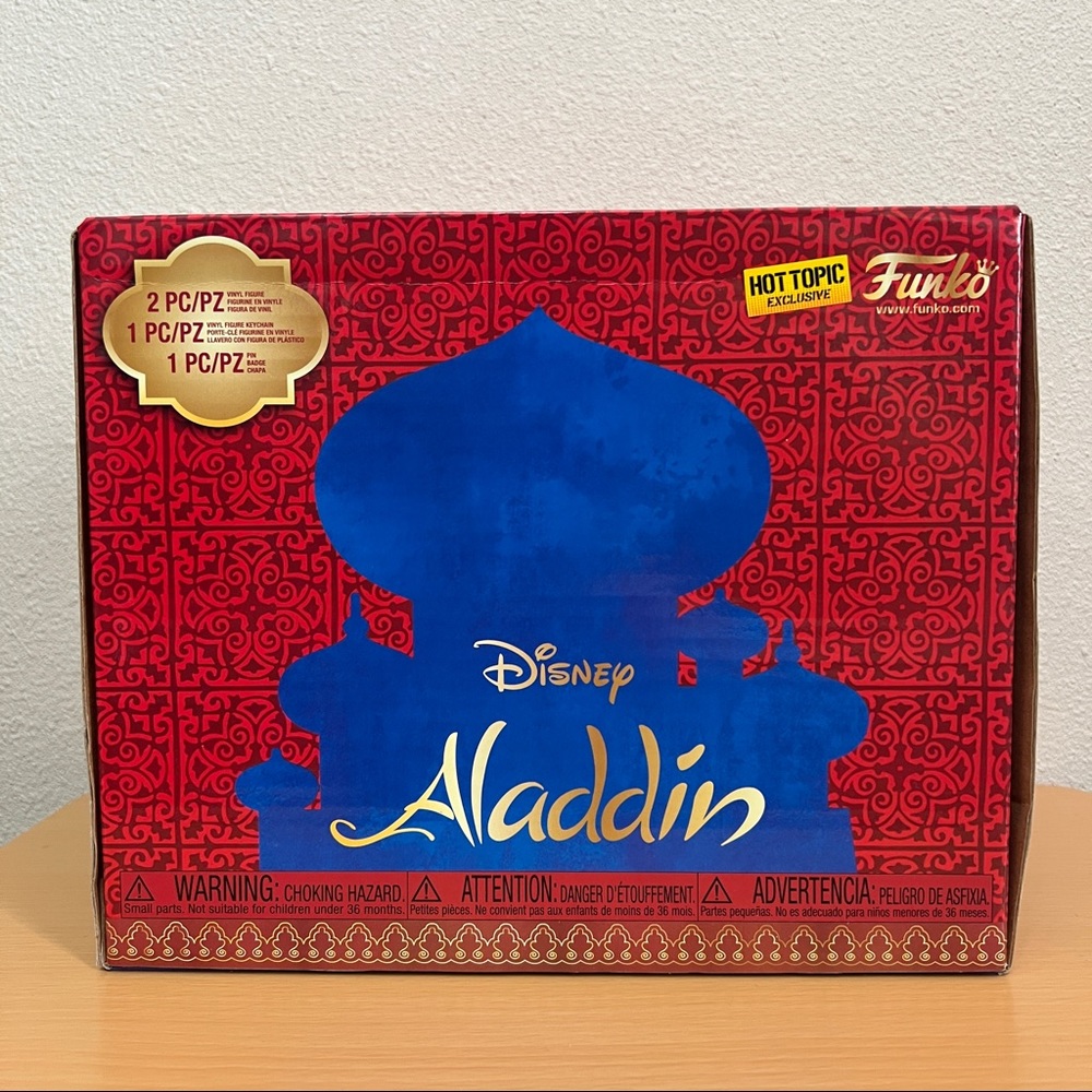 Funko Pop Disney Treasures Aladdin Mystery Box Hot Topic EXCLUSIVE